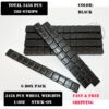 6 Box 1/4 oz Black Wheel Weights Stick-On Adhesive Tape 54 lbs Lead-Free 3456 Pcs