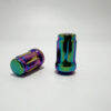 16 Neo Chrome Spline Conical Seat 12x1.5 Lug Nuts Fits Honda Insight Accord Civic - Image 4